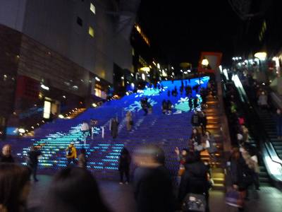 JR京都駅ビルの大階段